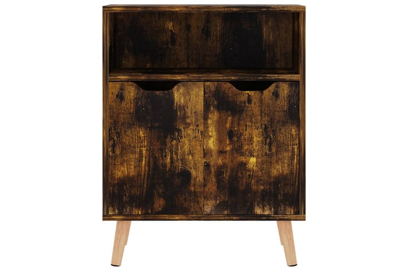 skænk 60x30x72 cm spånplade røget eg - Brun - Skænke & sideboards