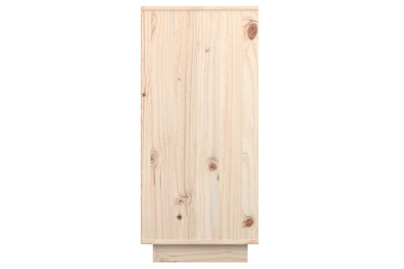skænk 60x34x75 cm massivt fyrretræ - Brun - Skænke & sideboards