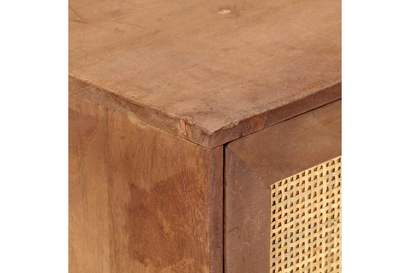 skænk 60x35x75 cm massivt mangotræ - Brun - Skænke & sideboards