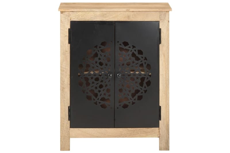 skænk 60x35x75 cm massivt mangotræ - Brun - Opbevaring - Opbevaringsmøbler - Skænke & sideboards
