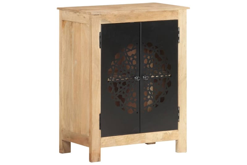 skænk 60x35x75 cm massivt mangotræ - Brun - Opbevaring - Opbevaringsmøbler - Skænke & sideboards