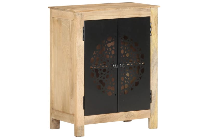 skænk 60x35x75 cm massivt mangotræ - Brun - Opbevaring - Opbevaringsmøbler - Skænke & sideboards