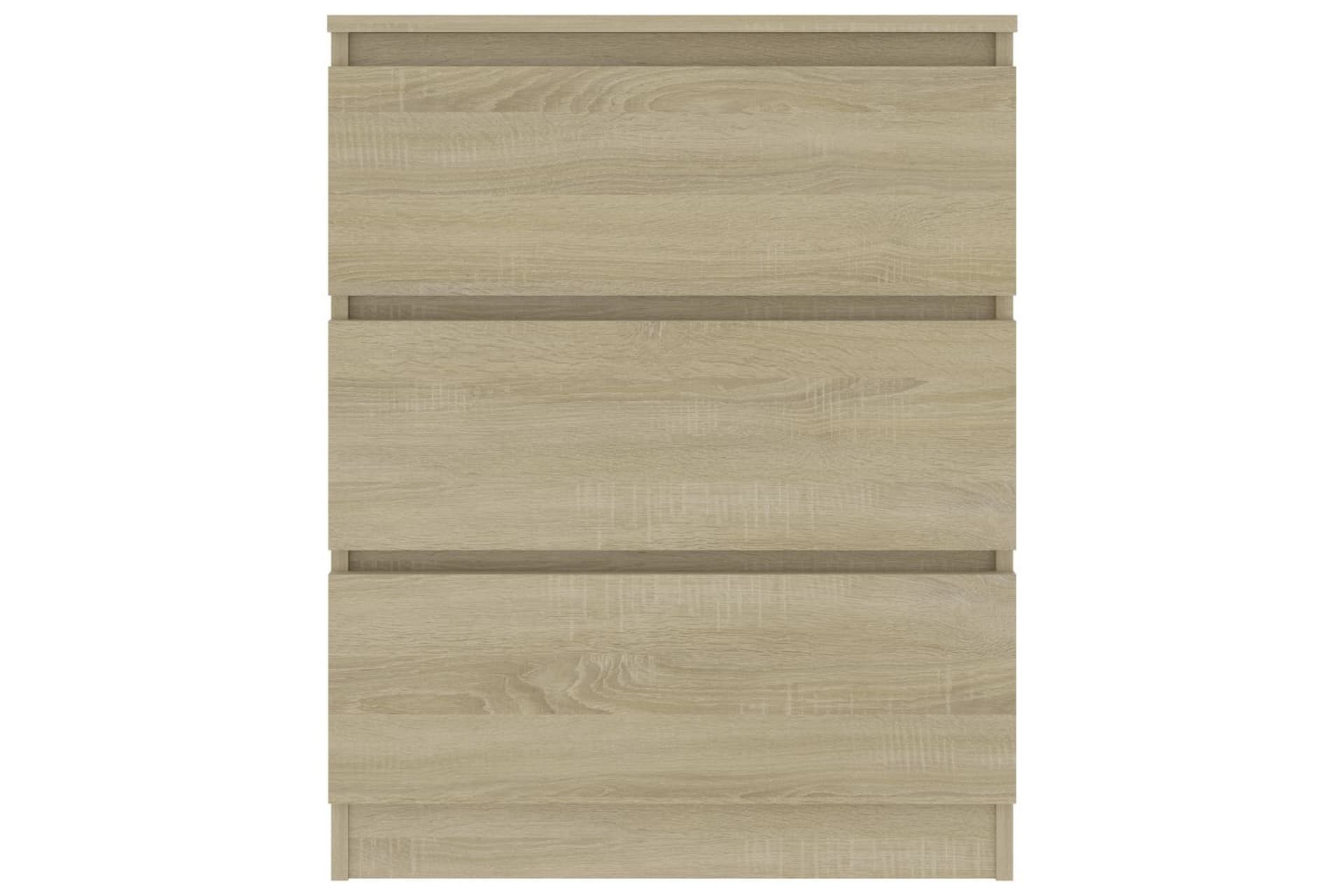 Skænk 60x35x76 cm Spånplade Sonoma-Eg - Brun - Opbevaring - Opbevaringsmøbler - Skænke & sideboards