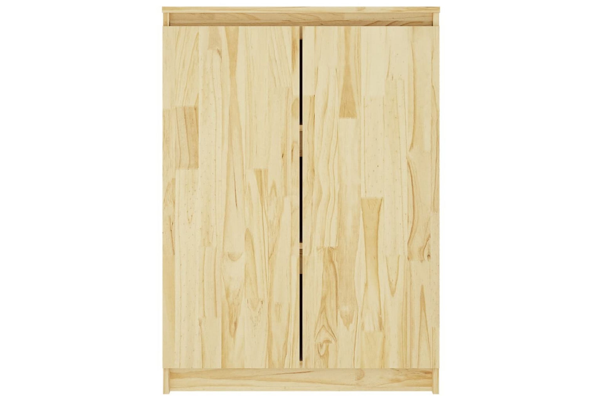 skænk 60x36x84 cm massivt fyrretræ - Brun - Opbevaring - Opbevaringsmøbler - Skænke & sideboards