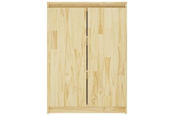 skænk 60x36x84 cm massivt fyrretræ - Brun - Opbevaring - Opbevaringsmøbler - Skænke & sideboards