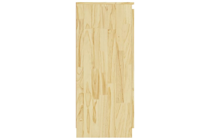 skænk 60x36x84 cm massivt fyrretræ - Brun - Skænke & sideboards