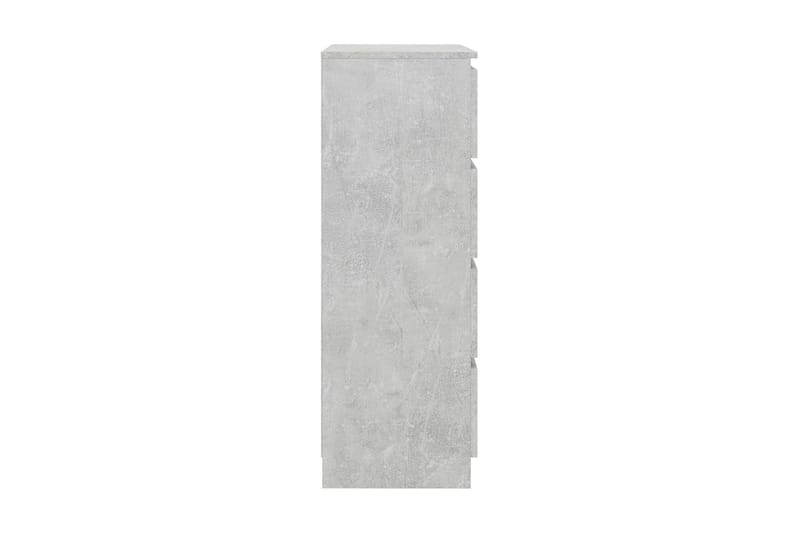 Skænk 70 x 40 x 97 cm spånplade betongrå - Grå - Skænke & sideboards