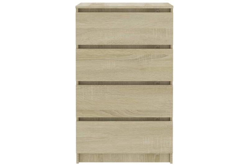 Skænk 70 x 40 x 97 cm spånplade sonoma-eg - Brun - Opbevaring - Opbevaringsmøbler - Skænke & sideboards