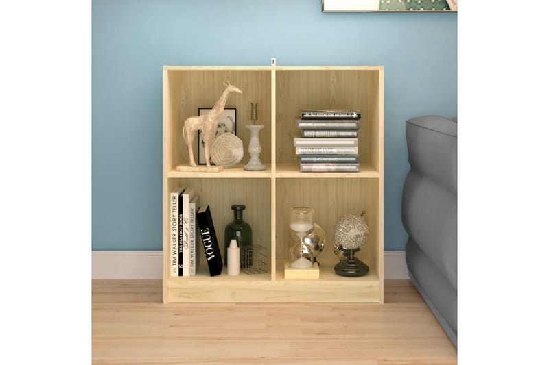 skænk 70x33x76 cm massivt fyrretræ - Brun - Opbevaring - Opbevaringsmøbler - Skænke & sideboards