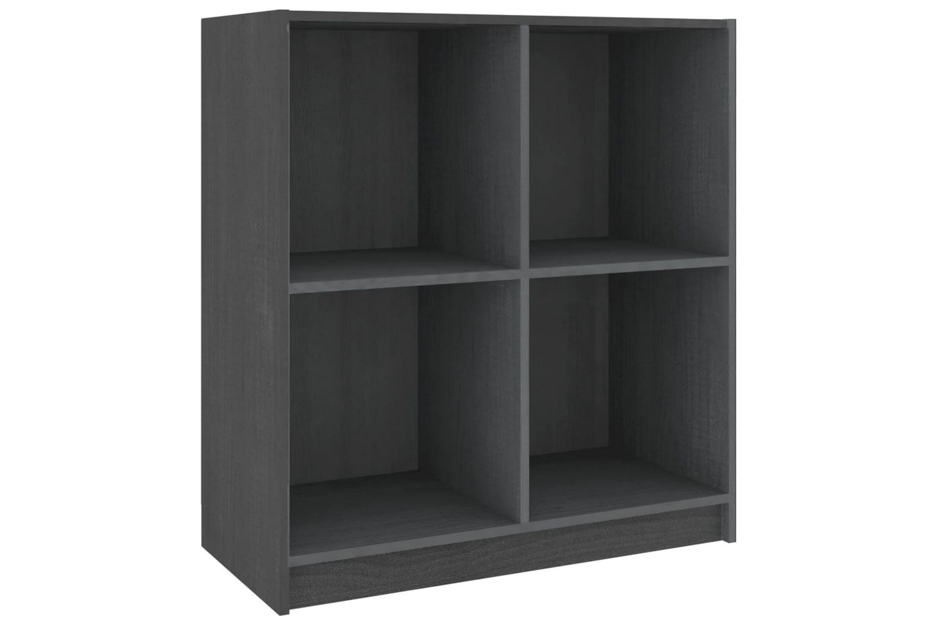 skænk 70x33x76 cm massivt fyrretræ grå - Grå - Opbevaring - Opbevaringsmøbler - Skænke & sideboards