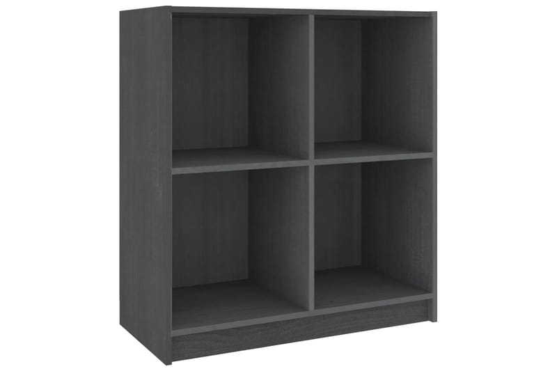 skænk 70x33x76 cm massivt fyrretræ grå - Grå - Opbevaring - Opbevaringsmøbler - Skænke & sideboards