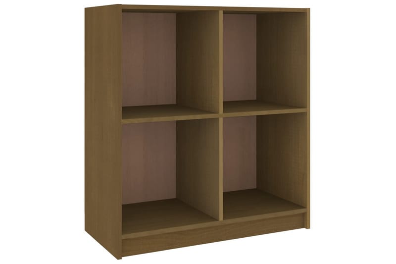 skænk 70x33x76 cm massivt fyrretræ gyldenbrun - Brun - Opbevaring - Opbevaringsmøbler - Skænke & sideboards