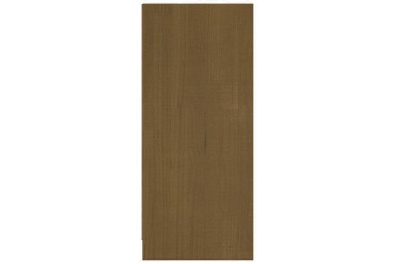skænk 70x33x76 cm massivt fyrretræ gyldenbrun - Brun - Opbevaring - Opbevaringsmøbler - Skænke & sideboards