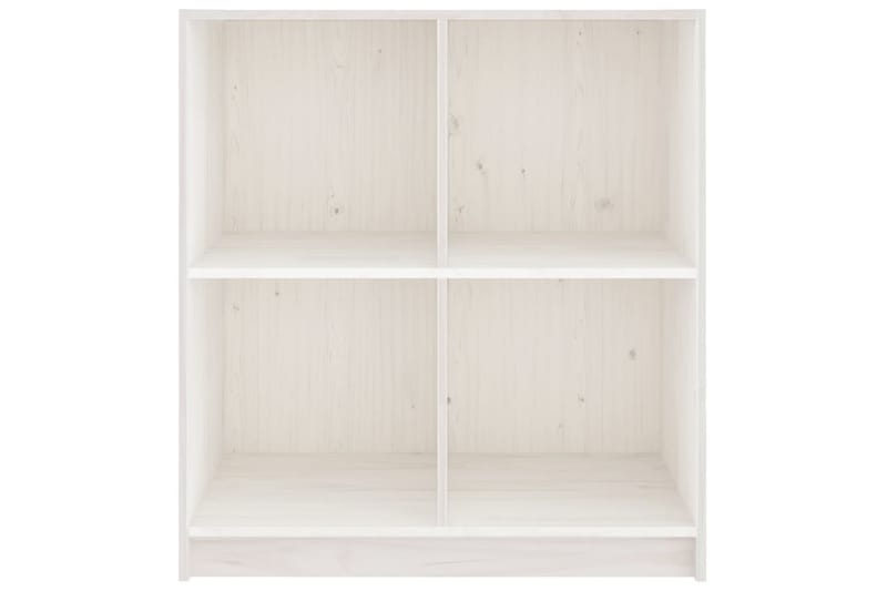 skænk 70x33x76 cm massivt fyrretræ hvid - Hvid - Opbevaring - Opbevaringsmøbler - Skænke & sideboards