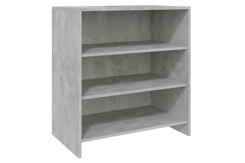 skænk 70x40,5x75 cm spånplade betongrå - Grå - Opbevaring - Opbevaringsmøbler - Skænke & sideboards