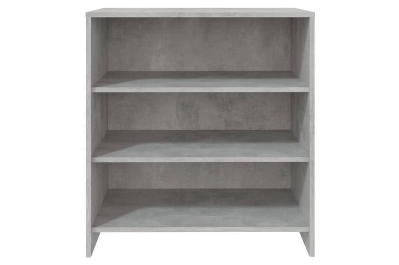 skænk 70x40,5x75 cm spånplade betongrå - Grå - Opbevaring - Opbevaringsmøbler - Skænke & sideboards