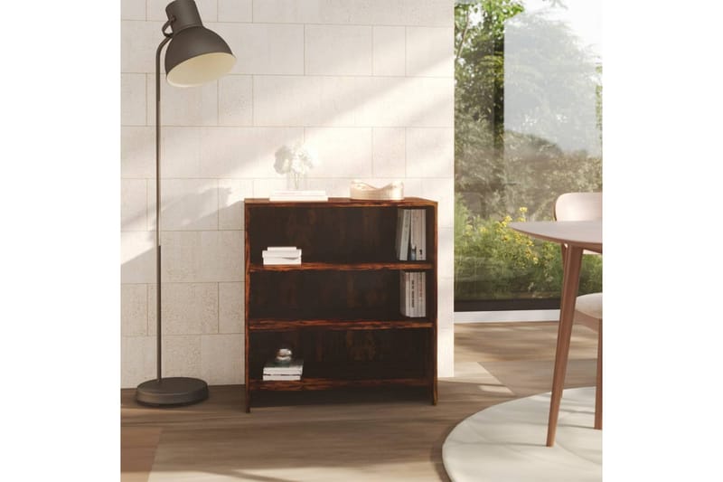 skænk 70x40,5x75 cm spånplade røget egetræsfarve - Brun - Opbevaring - Opbevaringsmøbler - Skænke & sideboards
