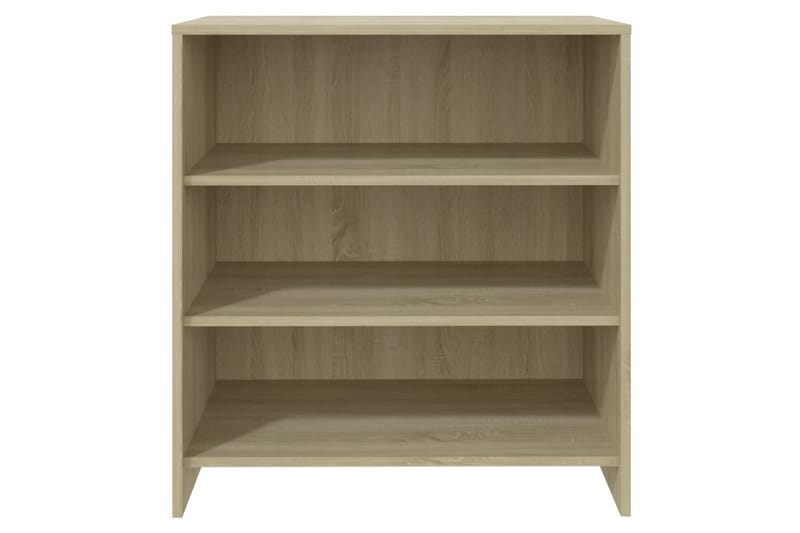 skænk 70x40,5x75 cm spånplade sonoma-eg - Beige - Opbevaring - Opbevaringsmøbler - Skænke & sideboards
