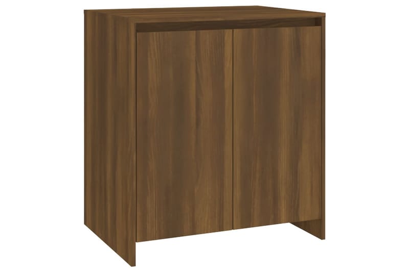 skænk 70x40x73,5 cm spånplade brun egetræsfarve - Brun - Skænke & sideboards