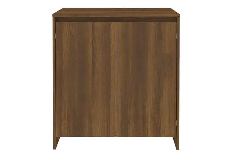 skænk 70x40x73,5 cm spånplade brun egetræsfarve - Brun - Skænke & sideboards