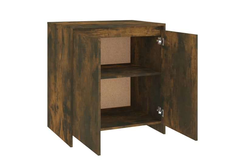 skænk 70x40x73,5 cm spånplade røget eg - Brun - Skænke & sideboards