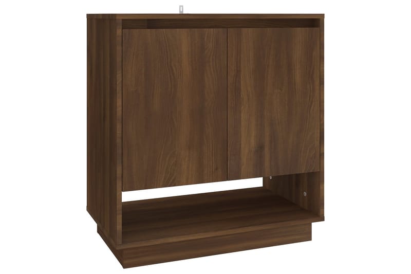 skænk 70x41x75 cm spånplade brun egetræsfarve - Brun - Skænke & sideboards