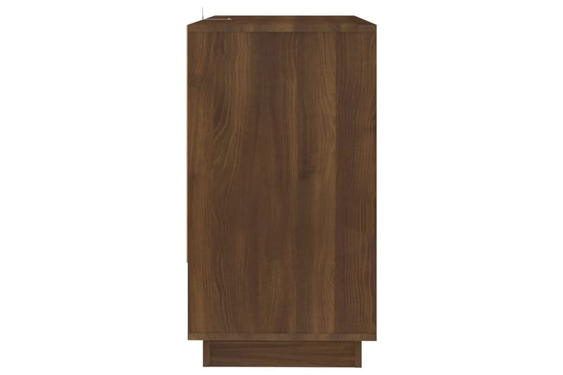 skænk 70x41x75 cm spånplade brun egetræsfarve - Brun - Skænke & sideboards