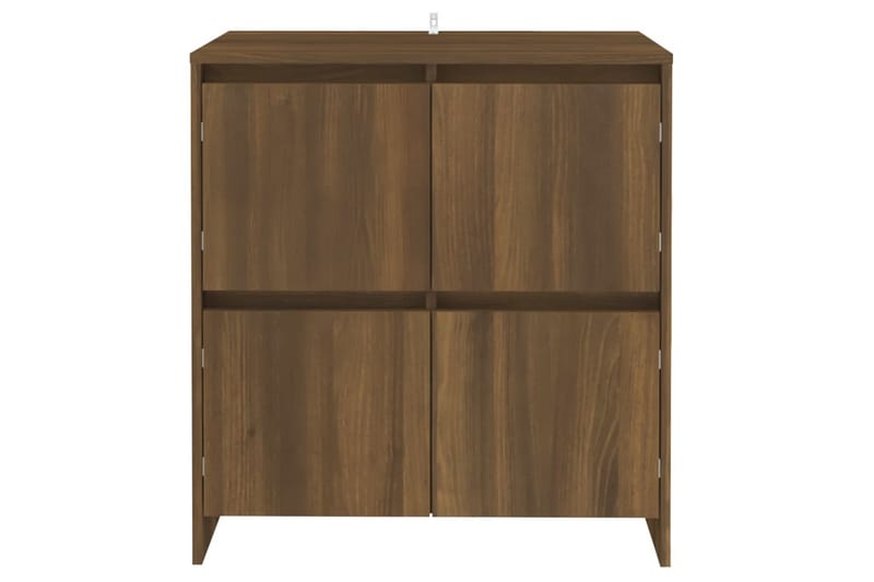 skænk 70x41x75 cm spånplade brun egetræsfarve - Brun - Skænke & sideboards