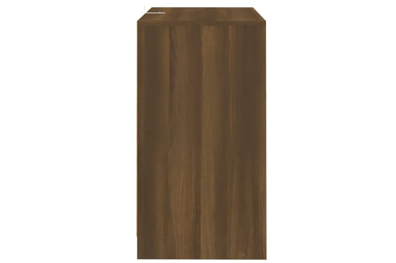 skænk 70x41x75 cm spånplade brun egetræsfarve - Brun - Skænke & sideboards