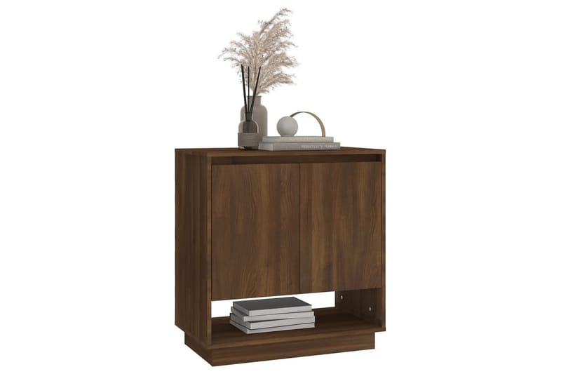 skænk 70x41x75 cm spånplade brun egetræsfarve - Brun - Opbevaring - Opbevaringsmøbler - Skænke & sideboards