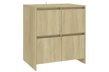 skænk 70x41x75 cm spånplade sonoma-eg - Brun - Opbevaring - Opbevaringsmøbler - Skænke & sideboards