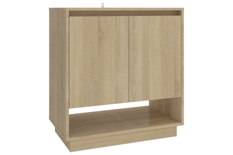 skænk 70x41x75 cm spånplade sonoma-eg - Brun - Skænke & sideboards