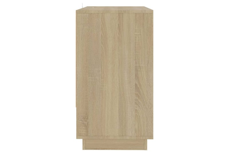 skænk 70x41x75 cm spånplade sonoma-eg - Brun - Skænke & sideboards