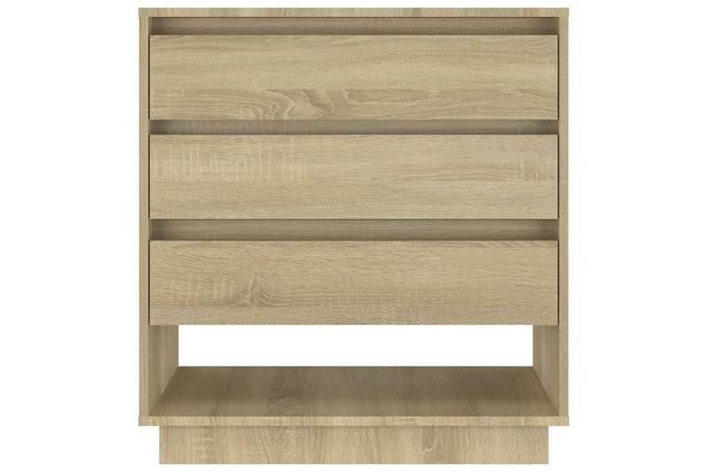 skænk 70x41x75 cm spånplade sonoma-eg - Brun - Skænke & sideboards