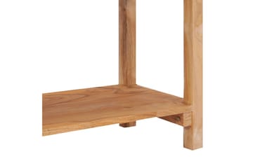 Skænk 78x35x80 cm Massivt Teaktræ - Brun - Opbevaring - Opbevaringsmøbler - Skænke & sideboards
