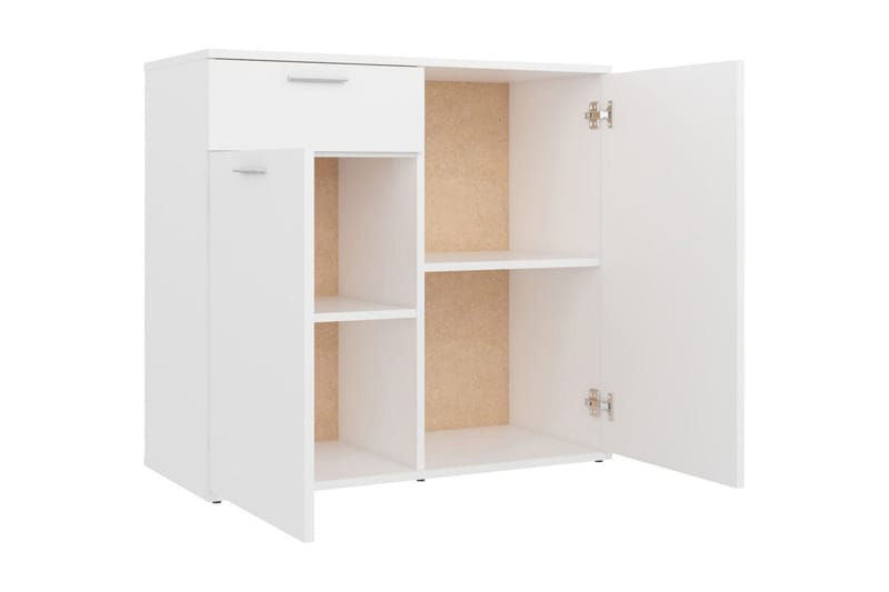skænk 80x36x75 cm spånplade hvid - Hvid - Opbevaring - Opbevaringsmøbler - Skænke & sideboards