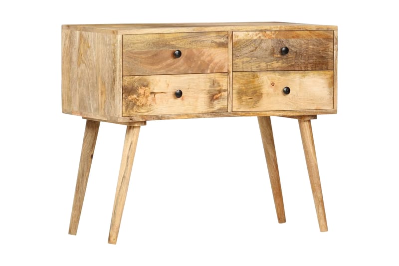 skænk 85 x 40 x 71 cm massivt mangotræ - Brun - Skænke & sideboards