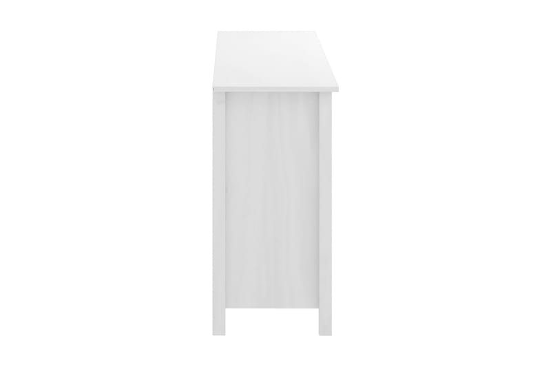 Skænk Hill Range 130x40x80 cm Massivt Fyrretræ Hvid - Opbevaring - Opbevaringsmøbler - Skænke & sideboards