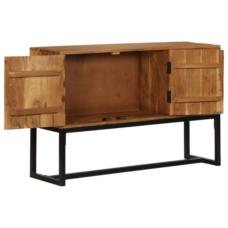 Skænk I Massivt Akacietræ 115 X 30 X 70 Cm Brun - Brun - Skænke & sideboards