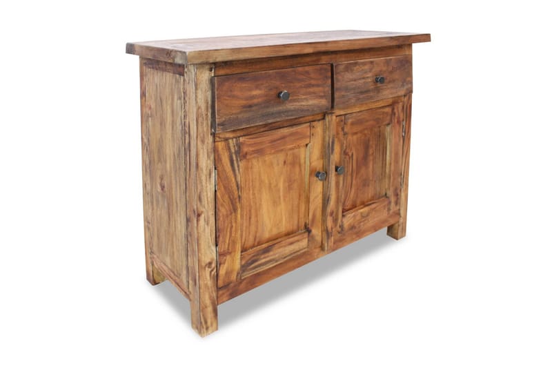 Skænk I Massivt Genanvendt Træ 75 X 30 X 65 Cm - Brun - Skænke & sideboards