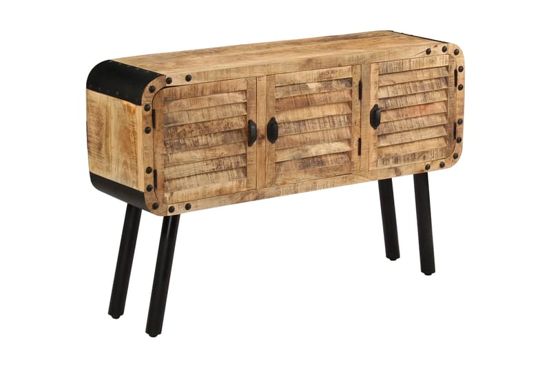 Skænk I Massivt Mangotræ 120 X 30 X 76 Cm - Brun - Skænke & sideboards