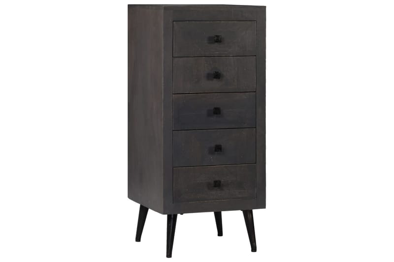 Skænk I Massivt Mangotræ 40 X 40 X 91 Cm - Grå - Skænke & sideboards