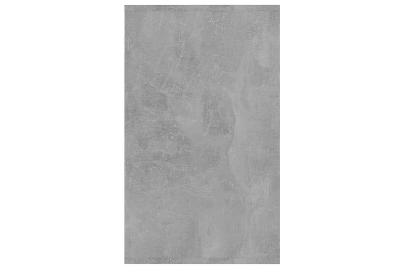 skænk med 3 skuffer 120x41x75 cm spånplade betongrå - Grå - Opbevaring - Opbevaringsmøbler - Skænke & sideboards