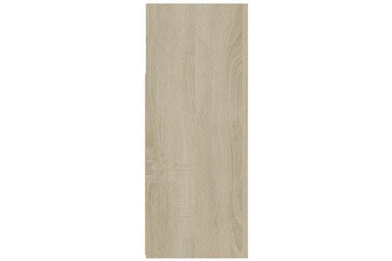 skænk med LED-lys 115,5x30x75 cm sonoma-eg - Brun - Opbevaring - Opbevaringsmøbler - Skænke & sideboards