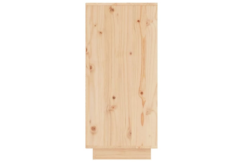 skænke 2 stk. 31,5x34x75 cm massivt fyrretræ - Brun - Opbevaring - Opbevaringsmøbler - Skænke & sideboards