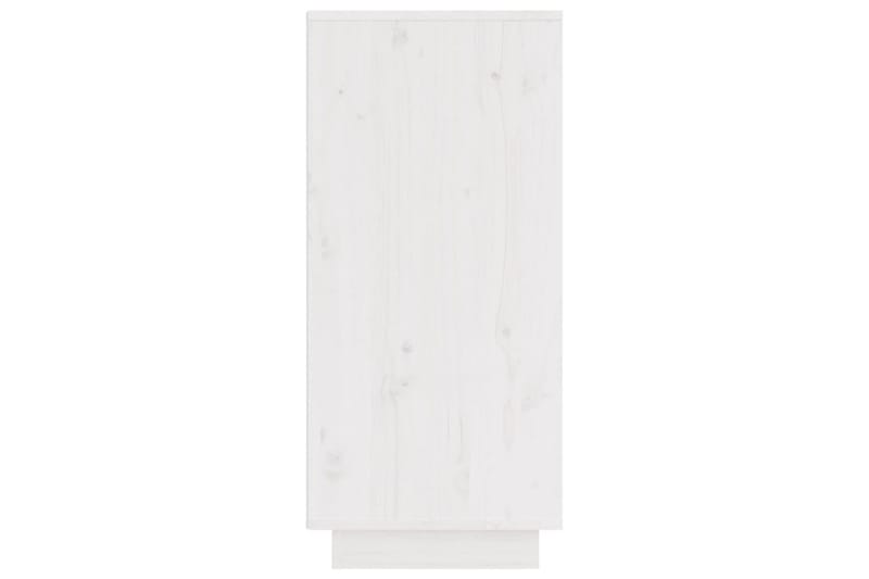 skænke 2 stk. 31,5x34x75 cm massivt fyrretræ hvid - Hvid - Opbevaring - Opbevaringsmøbler - Skænke & sideboards