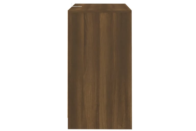 skænke 2 stk. 70x41x75 cm spånplade brun egetræsfarve - Brun - Skænke & sideboards