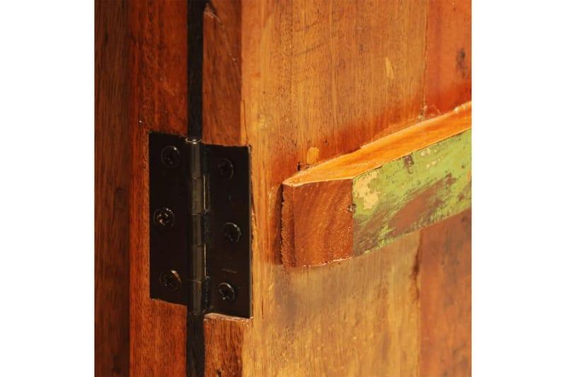 skab med 1 dør vintagestil massivt genanvendt træ - Brun - Skænke & sideboards