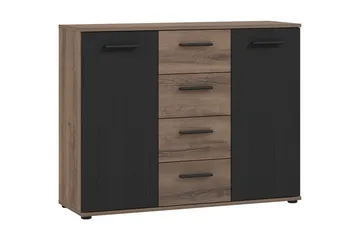 Sredets Sideboard 34x105 cm - Brun/Sort - Opbevaring - Opbevaringsmøbler - Skænke & sideboards