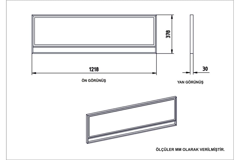 Susia Sidebord 180 cm - Guld|Sort - Skænke & sideboards